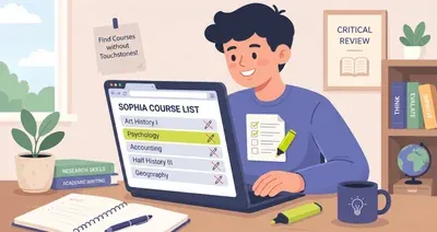 Sophia Learning courses without touchstones featured image